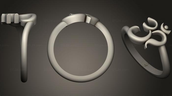 Jewelry rings (Ring 162, JVLRP_0644) 3D models for cnc